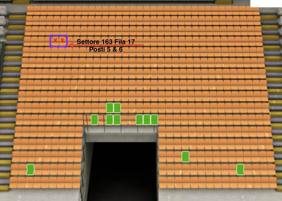 2 Biglietti MILAN - SASSUOLO. SOLO CRN. 🛑 LEGGERE ATTENTAMENTE ANNUNCIO 🛑 - Immagine 3 di 4