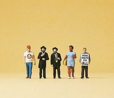 Preiser 79164 N Scale Pedestrians -- American City People