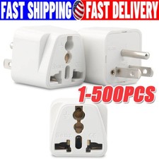 500 European EU To US American Adapter Plug Converter Euro Asia to USA wholesale