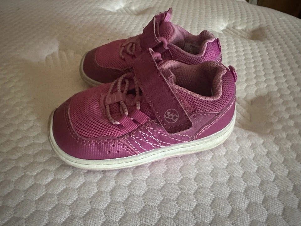 Zapatillas para bebé niña Child’s Stride, Right Keegan, rosa Foto 3 de 4