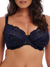 Image of Fantasie Emmaline Bra Side Support Underwired Full Cup Bras Lace Lingerie