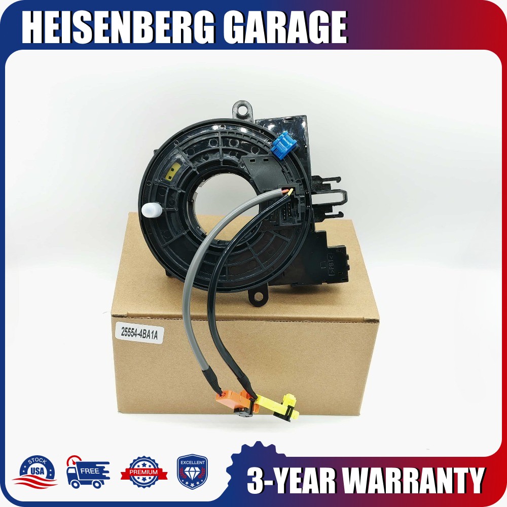 Clock Spring #25554-4BA1AFor 2014-2020 Nissan Rogue 2.0L-2.5L No Angle Sensor US