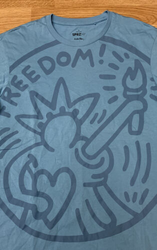 Uniqlo SPRZ NY Keith Haring Freedom T-Shirt Size Men’s Small