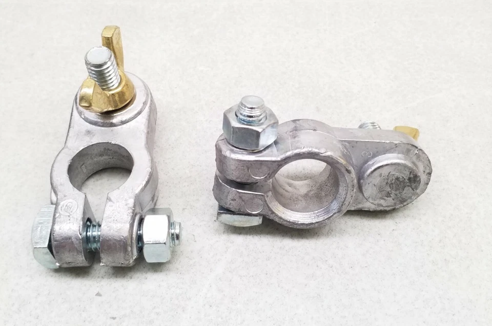 00149 Deka Marine Battery Post Terminals With 5/16 Stud & Wing Nut -Qty 2pcs - Image 3 of 4