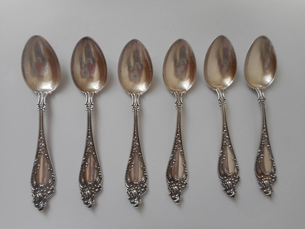 Antique demitasse best sale spoons