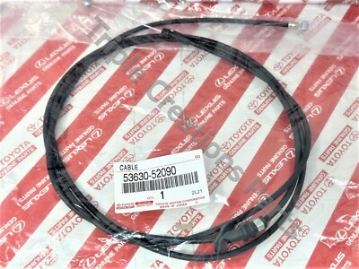 5363052090 GENUINE Toyota CABLE ASSY, HOOD LOCK CONTROL 53630-52090 OEM