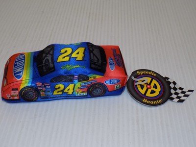 Vintage 1998 Nascar Speedie Beanie #24 Jeff Gordon Plush Collectible  5'' W/Tags