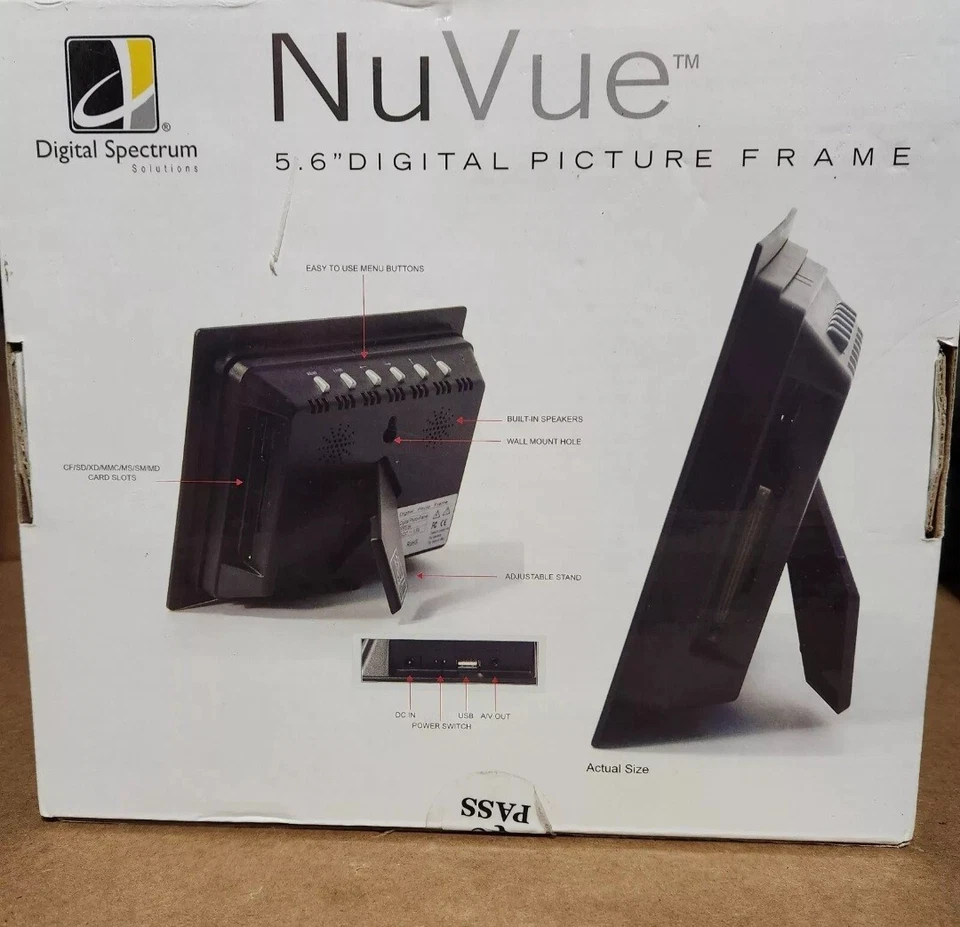 Digital Spectrum NV-563 5.6" Digital Picture Frame - Image 2 of 4
