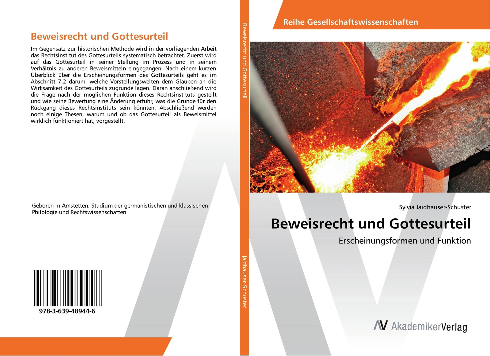 Thumbnail - Beweisrecht Und Gottesurteil Erscheinungsformen Und Funktion