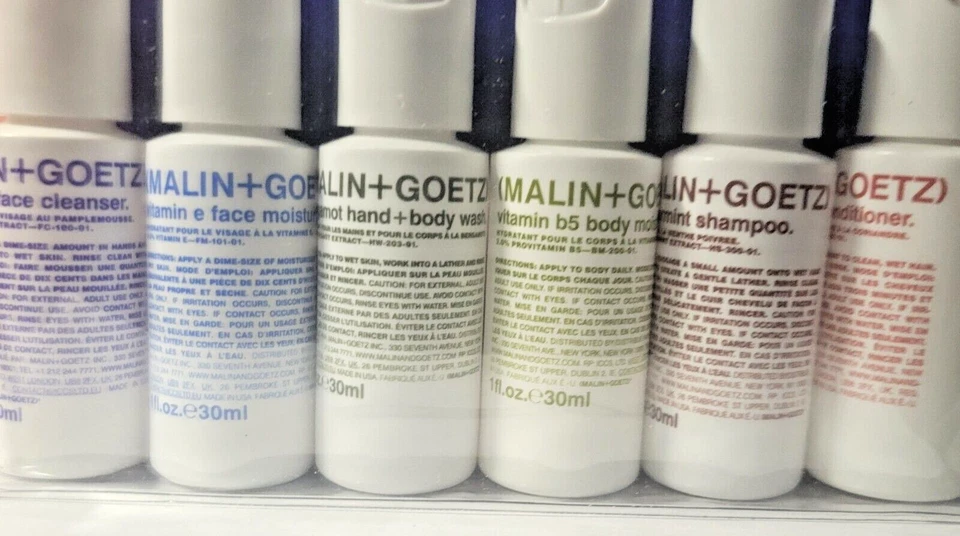 MALIN+GOETZ Essentials Carry-On Approved - 6 Pc For Face, Body & Hair, 1 Oz Each - Image 4 of 4
