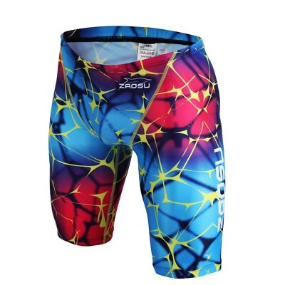 ZAOSU Wettkampf Schwimmhose Z-ColorMesh für Herren & Jungen FINA Logo