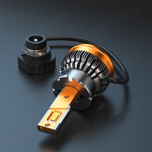 For Lexus LS430 2004 2005 2006 LED Headlight Hi/Low + LED Fog Light Bulbs 6000K - Picture 10 of 24