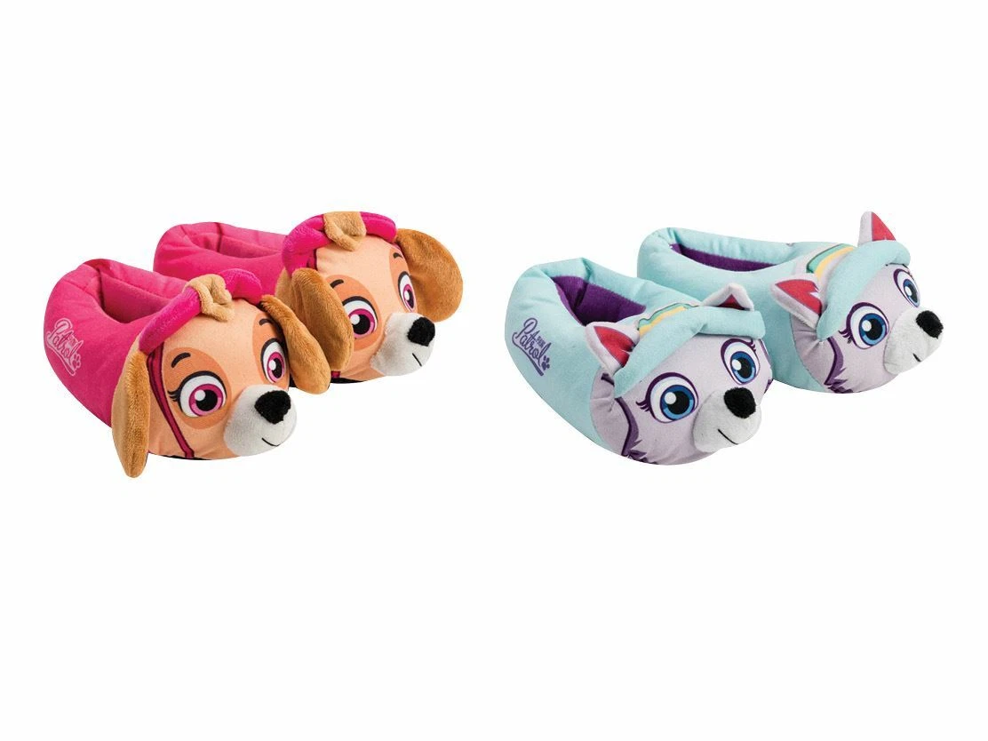 Paw Patrol Everest Skye Warm Kids Plush Puppy Slippers Eu Sizes eBay