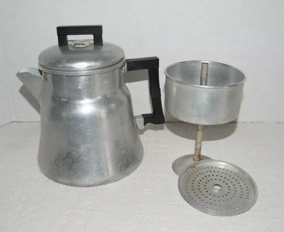 Is it safe to make coffee in an aluminum coffee maker?