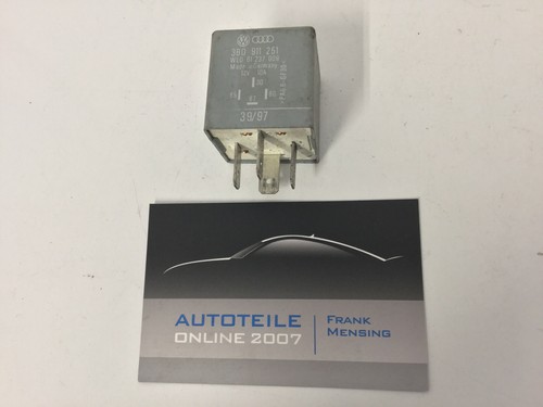 VW Audi Relais Arbeitskontaktrelais Anlasssperrschalter 61237009 3B0911251