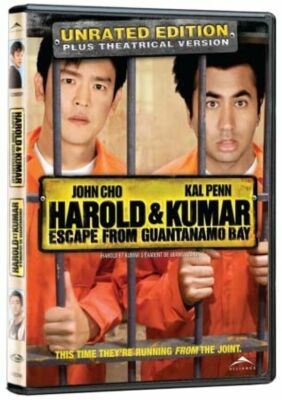Harold & Kumar Escape from Guantanamo Bay: Unrated Edition (DVD, Bilingual)