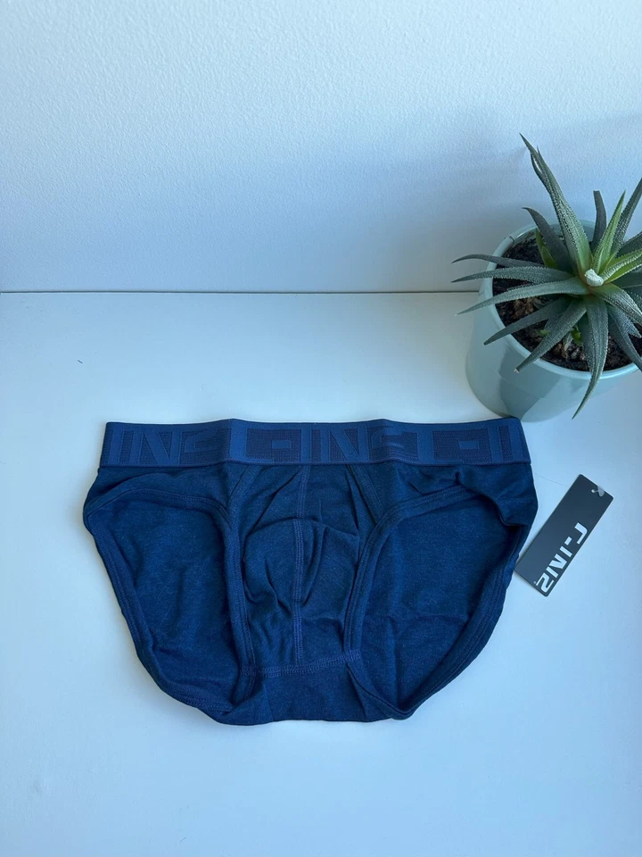 C-IN2 - Hand Me Down - Men's Low Rise Brief - Noah Navy Heather (M) - Image 3 of 4