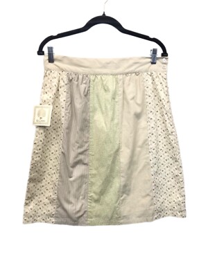 Kit Cornell Skirt Size L Cottage Core Cotton Ditzy Floral 100% Cotton - NEW