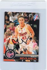2008 Rittenhouse WNBA #81 Tully Bevilaqua Fever Signed Auto *J9353