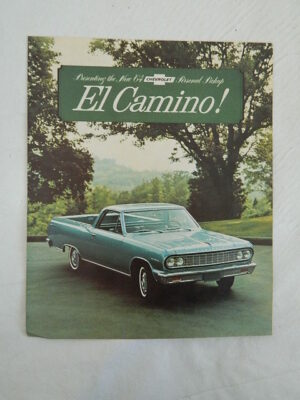 エルカミページ 1963 El Camino! Fold Out Car Brochure | eBay