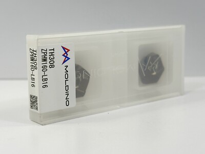 MOLDINO ZPHW160-LB16 New Carbide Inserts 160860 Grade TH308 2pcs