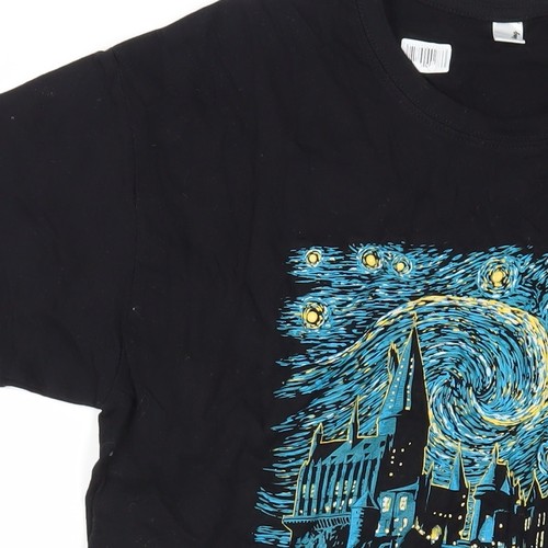 Camiseta Pampling Unisex Negra Arte Gráfico M - Imagen 11 de 12