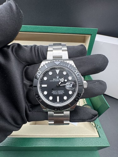 2025 Rolex Yacht Master 226627 42mm Titanium Grey Dial Box Papers Watch - Picture 7 of 9