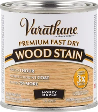 Premium Fast Dry Wood Stain, Half Pint, Honey Maple