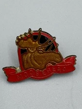 Vintage Moosehead Beer Lapel Hat Pin