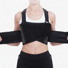 Broken Rib Support Brace Chest Belt Sternum Injuries Pulled Muscle M 3236