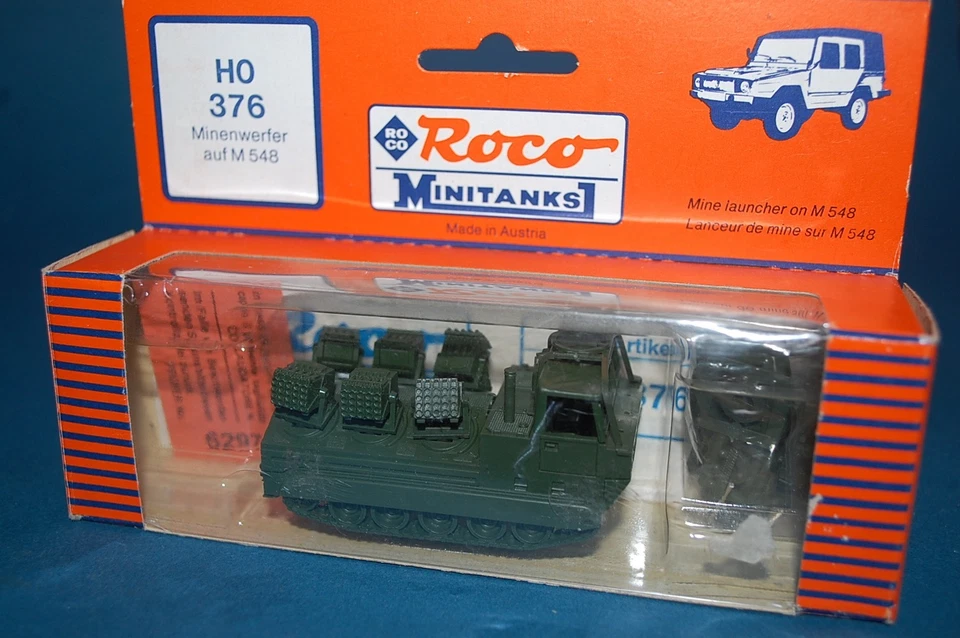 Roco Minitanks 376 - Minenwerfer auf M 548 scala  1/87 - Immagine 3 di 3