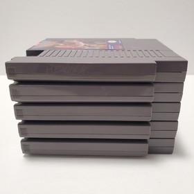 5 Nintendo NES Games Lot Section Z, Legendary Wings, Viper, Bayou Billy, Mario🔥