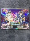 2025 Topps Chrome Cosmic Jaxson Dart/Cam Skattebo Star Clusters SC-14