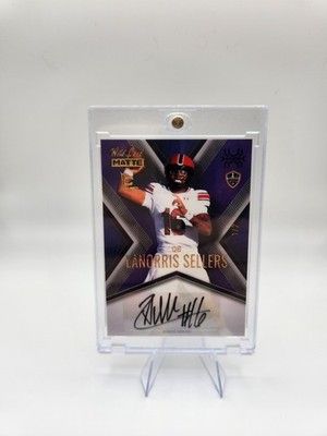 2025 Matte Auto Wild Card X-Plode LaNorris Sellers Auto 1/2 South Carolina