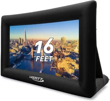 16FT Inflatable Projector Screen Blow Up Movie Outdoor Rear #R024