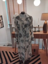 ZARA BOTANICAL PRINT SHIRT DRESS SIZE S RRP £79.99 NEW WITH TAGS 