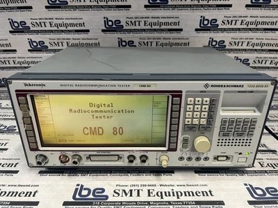 Rohde & Schwarz Digital Radiocommunication Tester CMD 80 w/Warranty
