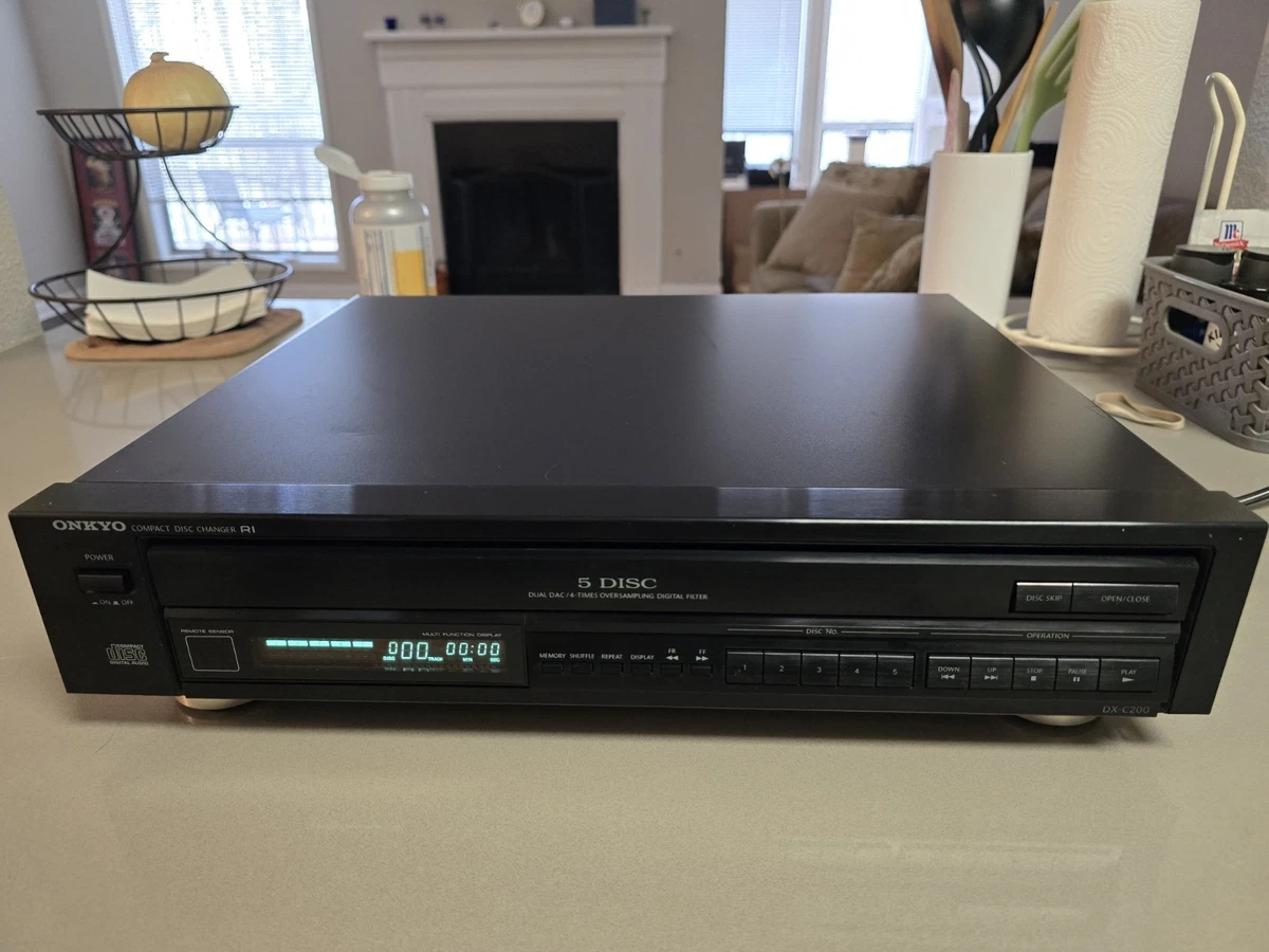 Onkyo Home Audio CD Players & Recorders 5-9 CD Changer Capacity