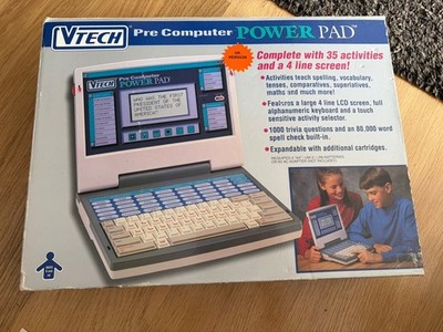 Vintage VTech Pre Computer Power Pad für Kinder gebraucht funktionstüchtig 