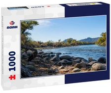 Noah Jigsaw Puzzle fall colors on the salt river near mesa Arizona 1000 pieces