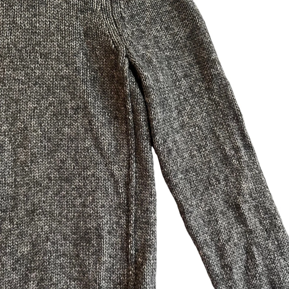 Jack Spade Bromley Crew Neck Sweater Mens Large Heather Grey Cotton Wool Blend - Image 2 of 4