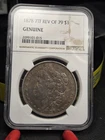 1878 Morgan Silver Dollar / 7tf Rev Of 79 / NGC Genuine