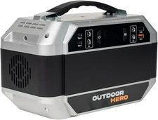 350W, 364 Wh Portable Power Station w/ 2-120 Volt AC/DC USB C - Lithium Battery