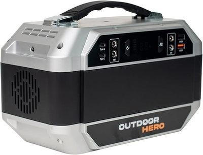 #ad #ad 350W 364 Wh Portable Power Station w 2 120 Volt AC DC USB C Lithium Battery $85.00