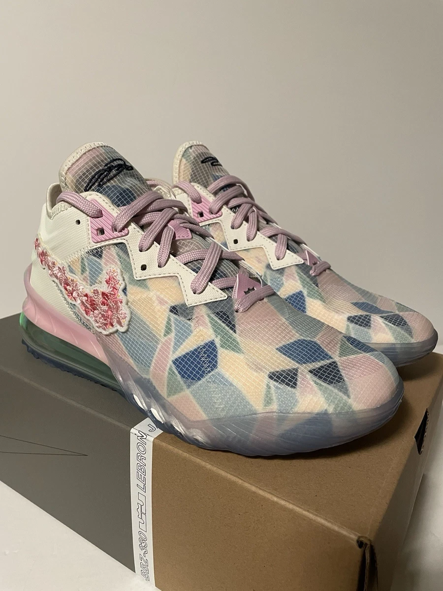 Nike atmos x LeBron 18 EP Low Sakura for Sale | Authenticity