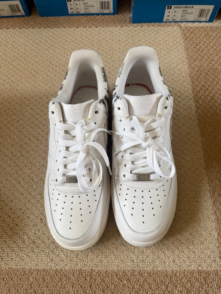 Nike Supreme x Comme des Garçons SHIRT x Air Force 1 Low Eyes | eBay