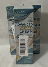 Three 3 Advanced Scar Cream Gel 1.7oz Scar Removal Treatments Exp 05/26