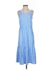 Amazon Essentials Women Blue Casual Dress S