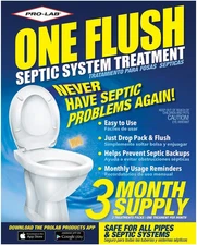 Septic Tank Treatment - 3 Month Supply Of Septic Treatment- Dissolvable Septic
