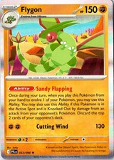 Flygon 053/094 Rare Phantasmal Flames Pokemon Holo NM